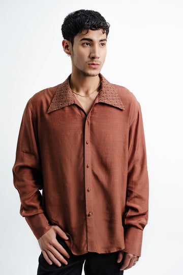 'SURAJ' Embroidered Shirt (Men)